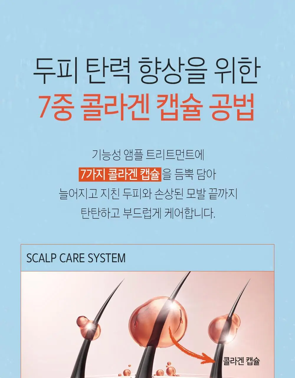 [두피탄력] 헤드스파7 안티에이징 워터 트리트먼트 215ml+215ml (탈모증상완화) 상세페이지 8